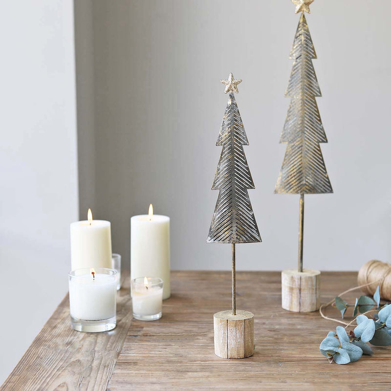 A  lovely  festive christmas tree, available in both small and large 