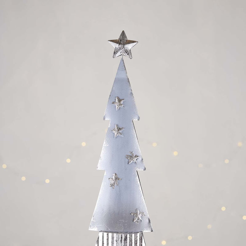 TALL SCANDI TREE - SILVER & GREY