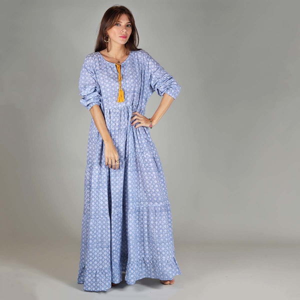 Handmade, block printed in India by skilled artisans. Our, for every occasion, tops, tunics and dresses represent wearable artistry at its best.