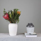 DARK GREY TWO TONE VASE - SMALL