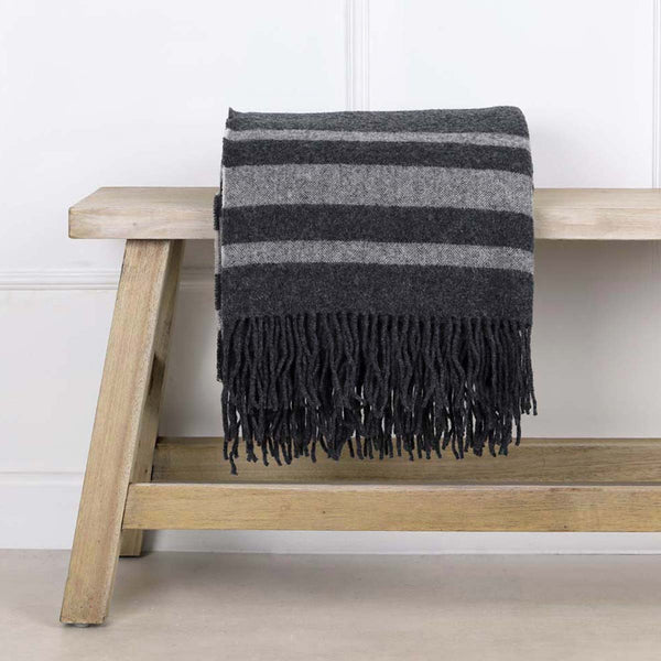  Wool throws are a must have in any home, being soft, cosy and warm, are essential as the nights begin to get cooler
