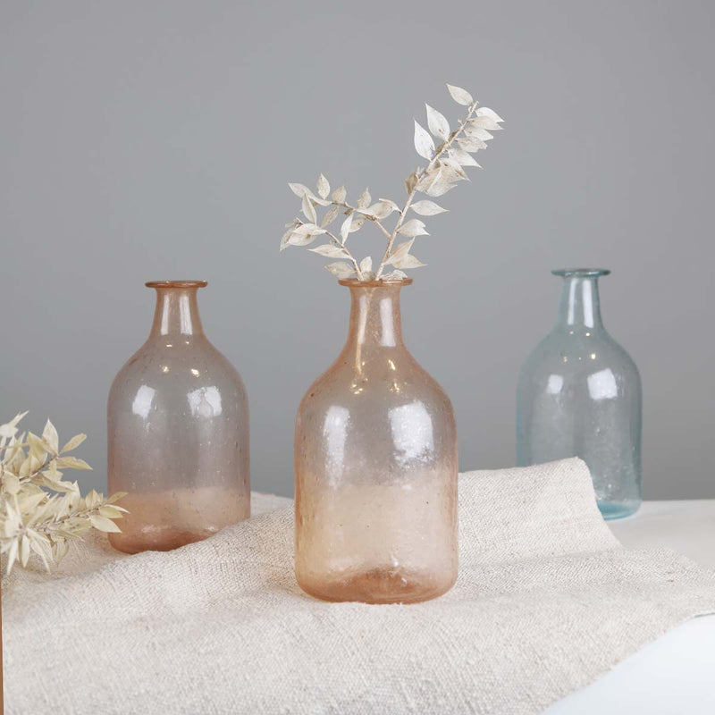 RECYCLE VASE PINK BIGGIE BEST