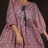 PINK/GREEN LUNA TUNIC