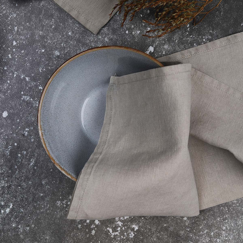 capri pasta bowl - light grey/taupe